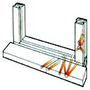 Boron Rod window frame insertion diagram